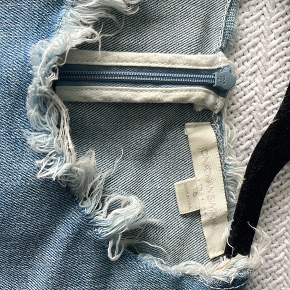 UNIQUE couture Jonathan Simkhai denim dress - Picture 5 of 7